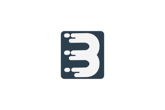 Download Letter B Liquid Abstract Geometric Logo - Premium Bundle