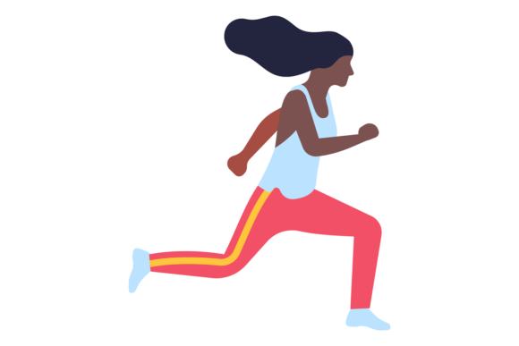Download Running Woman. Athlete Training for Mara - Run Collection