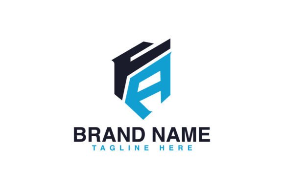 Download Letter FA Premium Geometric Logo Design. - Premium Resources