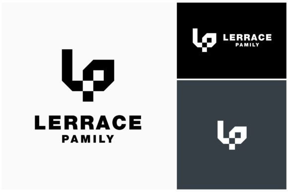 Download Letter LP Monogram Geometric Logo - Premium Resources